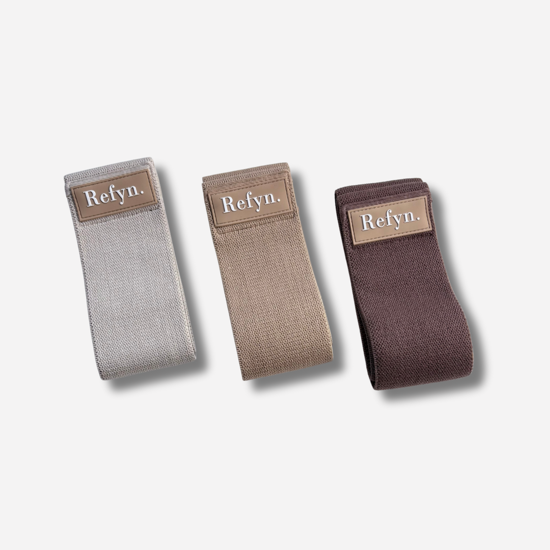 Élastique booty band  ou bande de résistance pour muscler fessiers et jambes